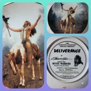 "Deliverance" The Mystic Warriors Plate Collection